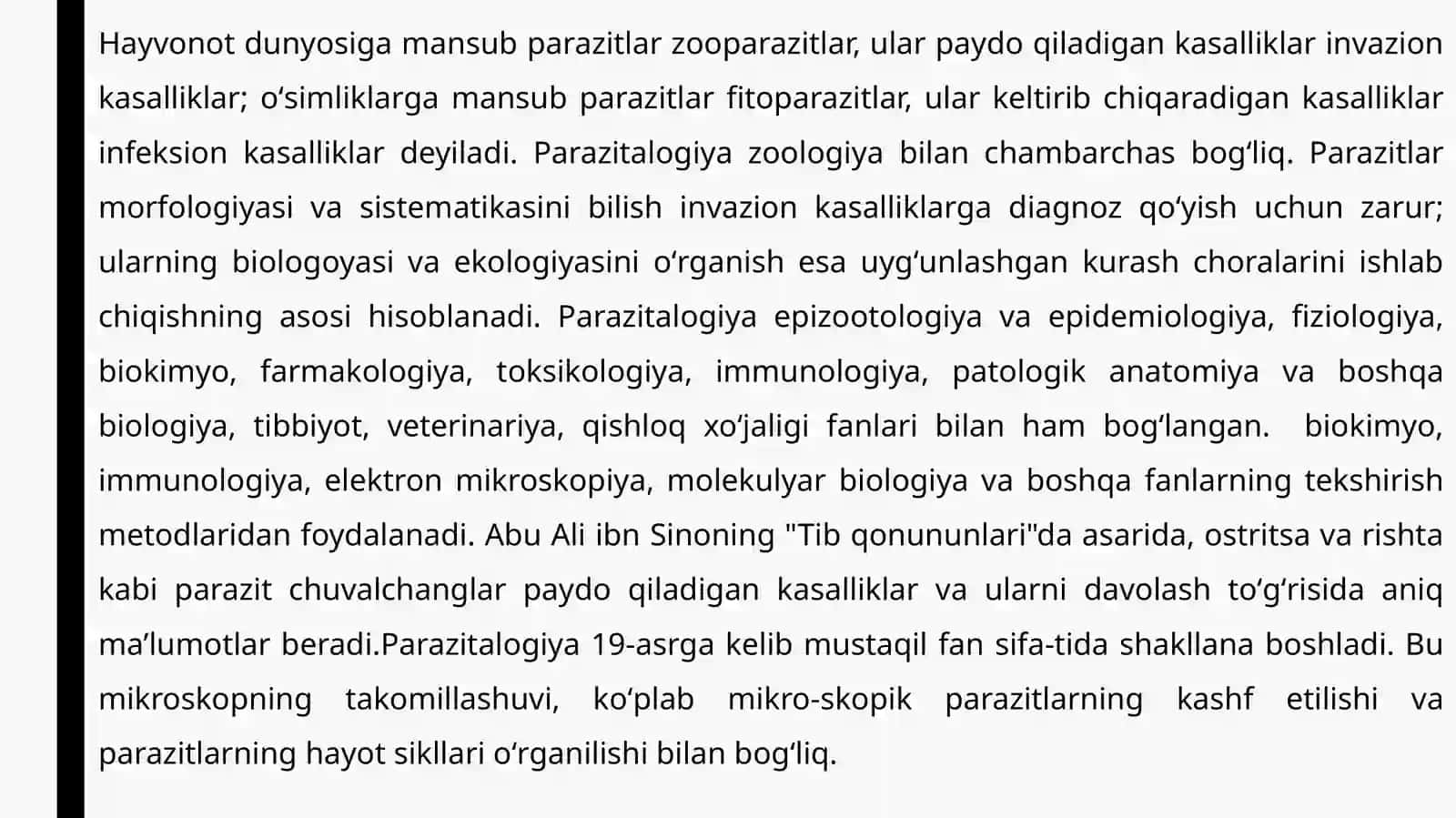 Xivchinlilar-odamparazitlari: tripanasoma, leysmaniya, trixomonadavalimbaliya 3