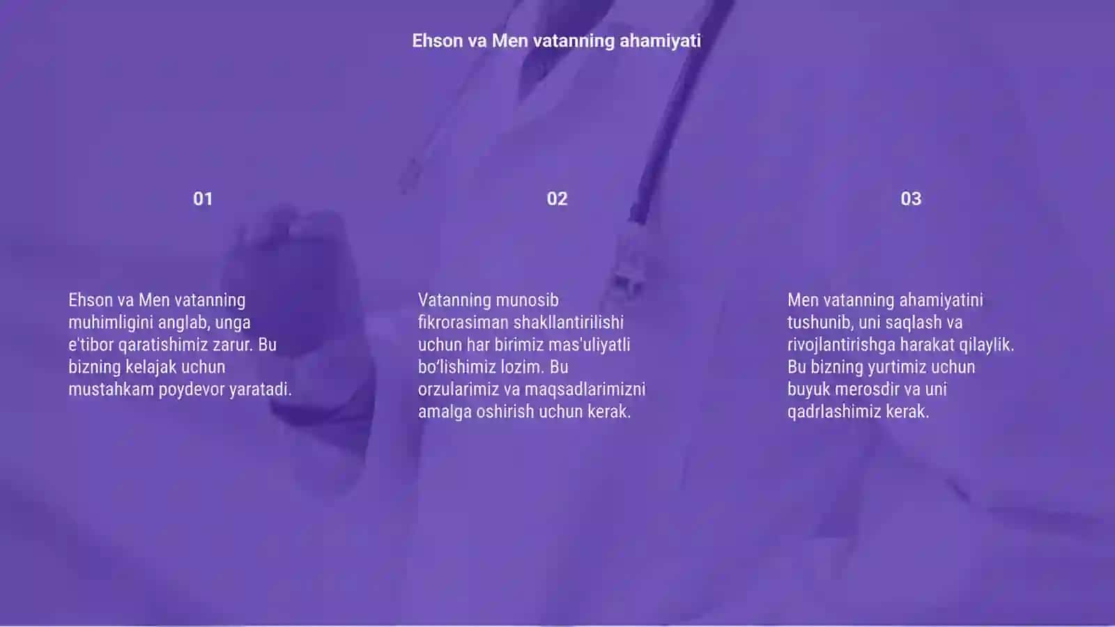 Ehson va Men vatanning ahamiyati 3