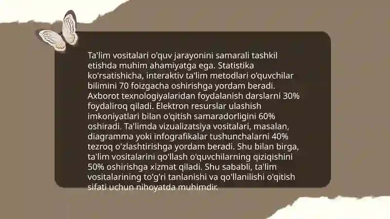 Ta'lim Vositalari Haqida Tushuncha 3
