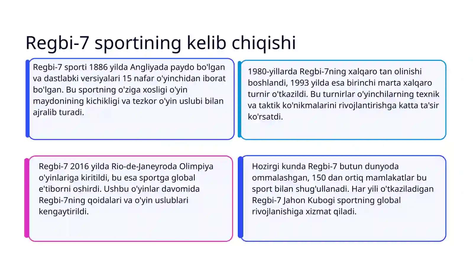 Regbi-7 sport turini o'yin texnika va taktikalari 3