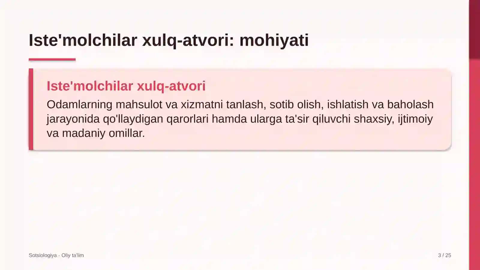Avtoservis korxonalarida iste'molchilar xulq-atvori 3
