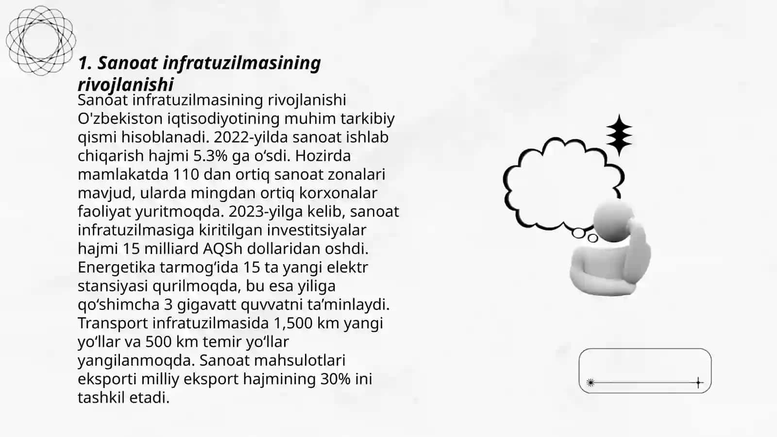 Sanoatni rivojlantirishdagi asosiy muammolar va yechimlar 3