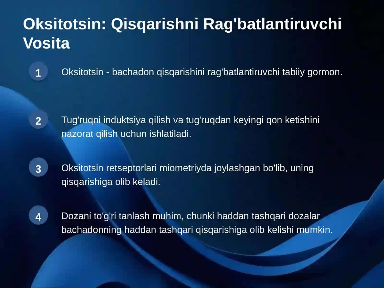 Miometriyaga Ta'sir Etuvchi Vositalar va Narkoz 3