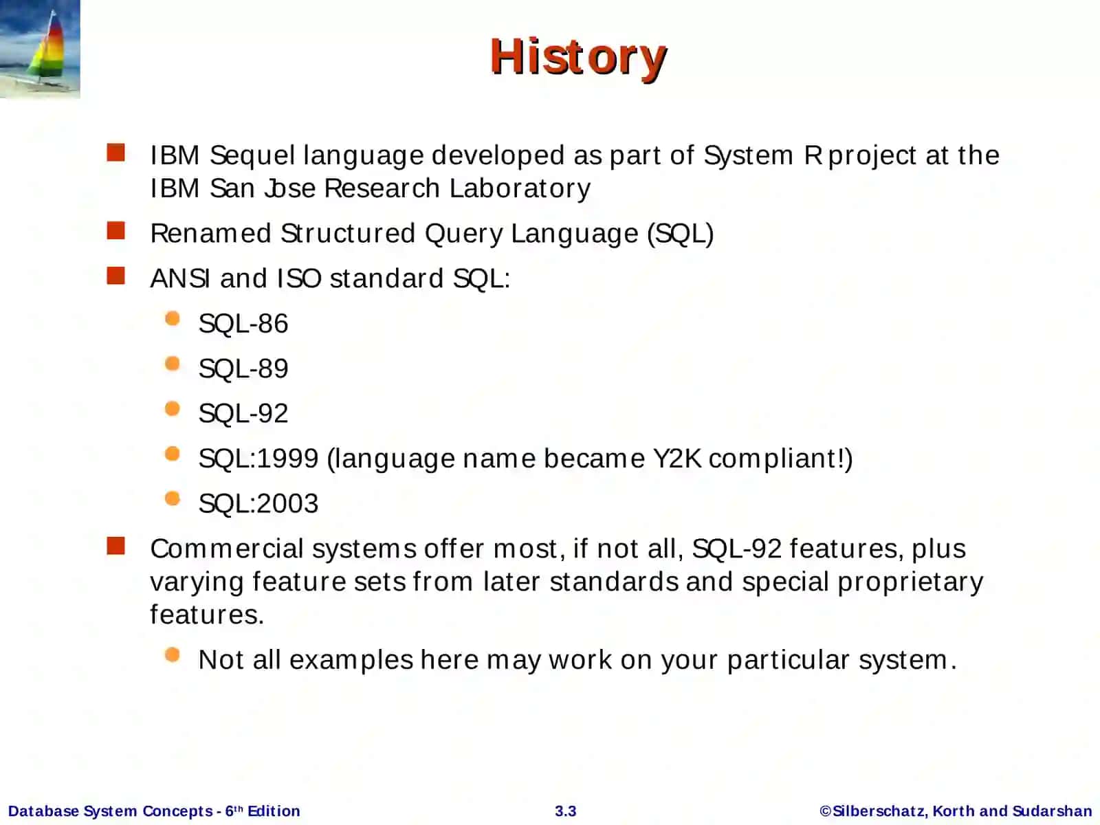 Introduction to SQL 3