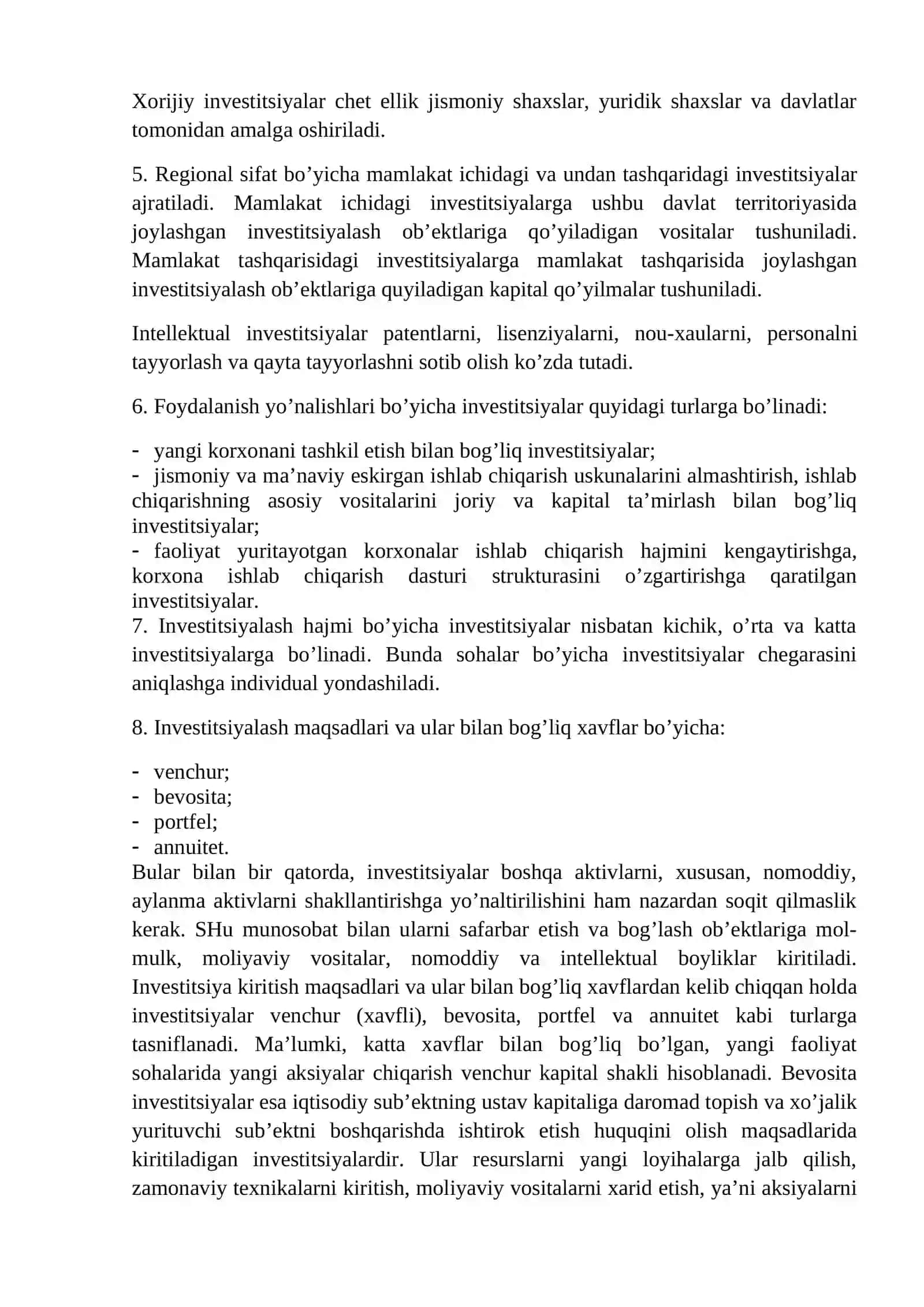 Sanoat korxonalarining investitsion va innovatsion faoliyati 3
