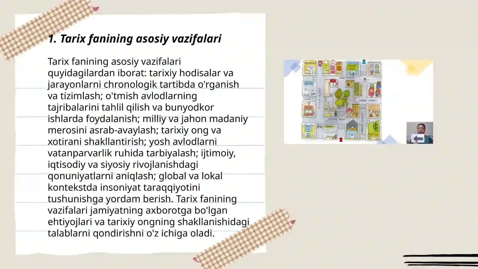 Tarix fanining asosiy vazifalari 3