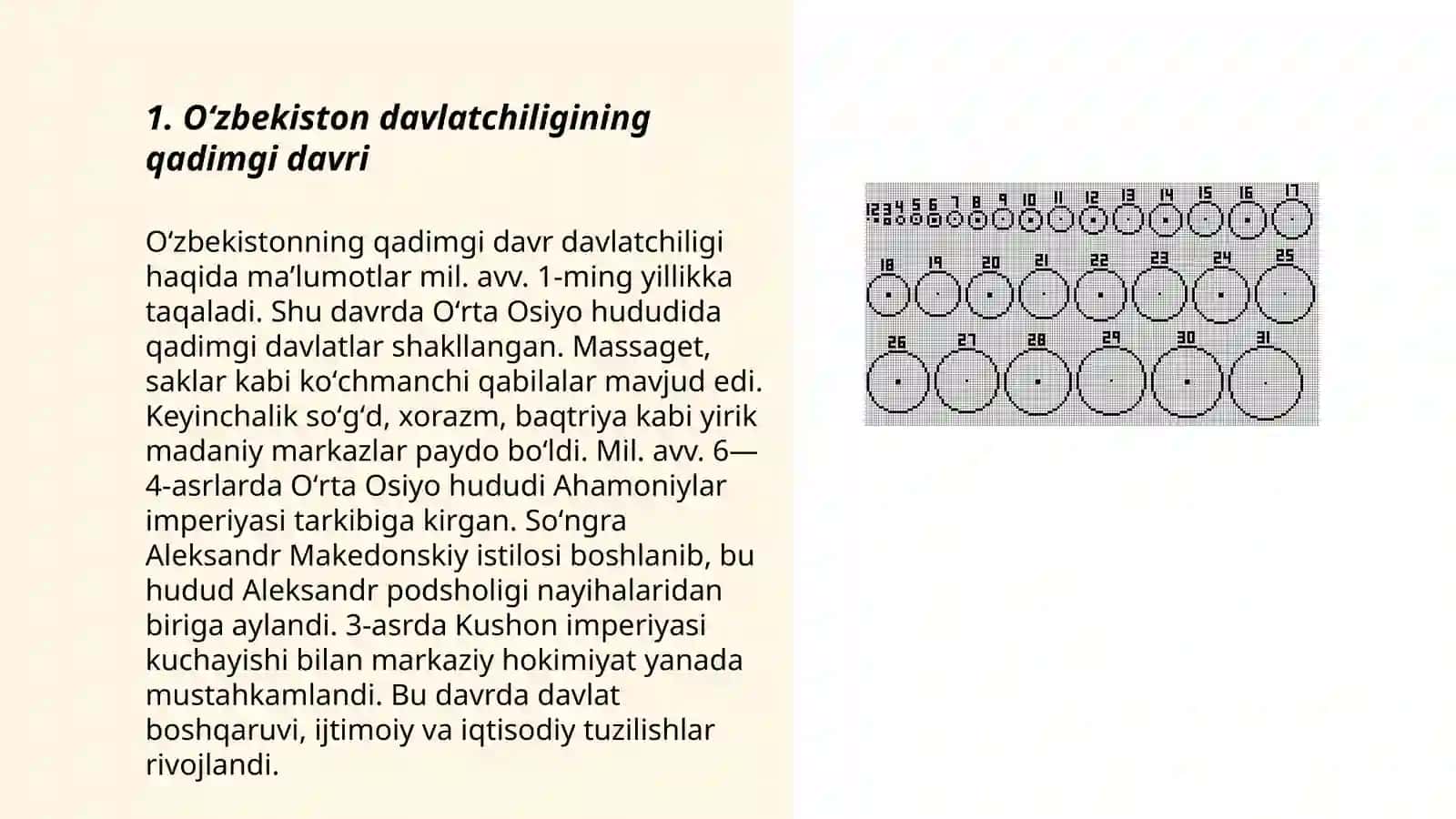 Oʻzbekiston davlatchiligining shakllanishi va taraqqiyot bosqichlari 3
