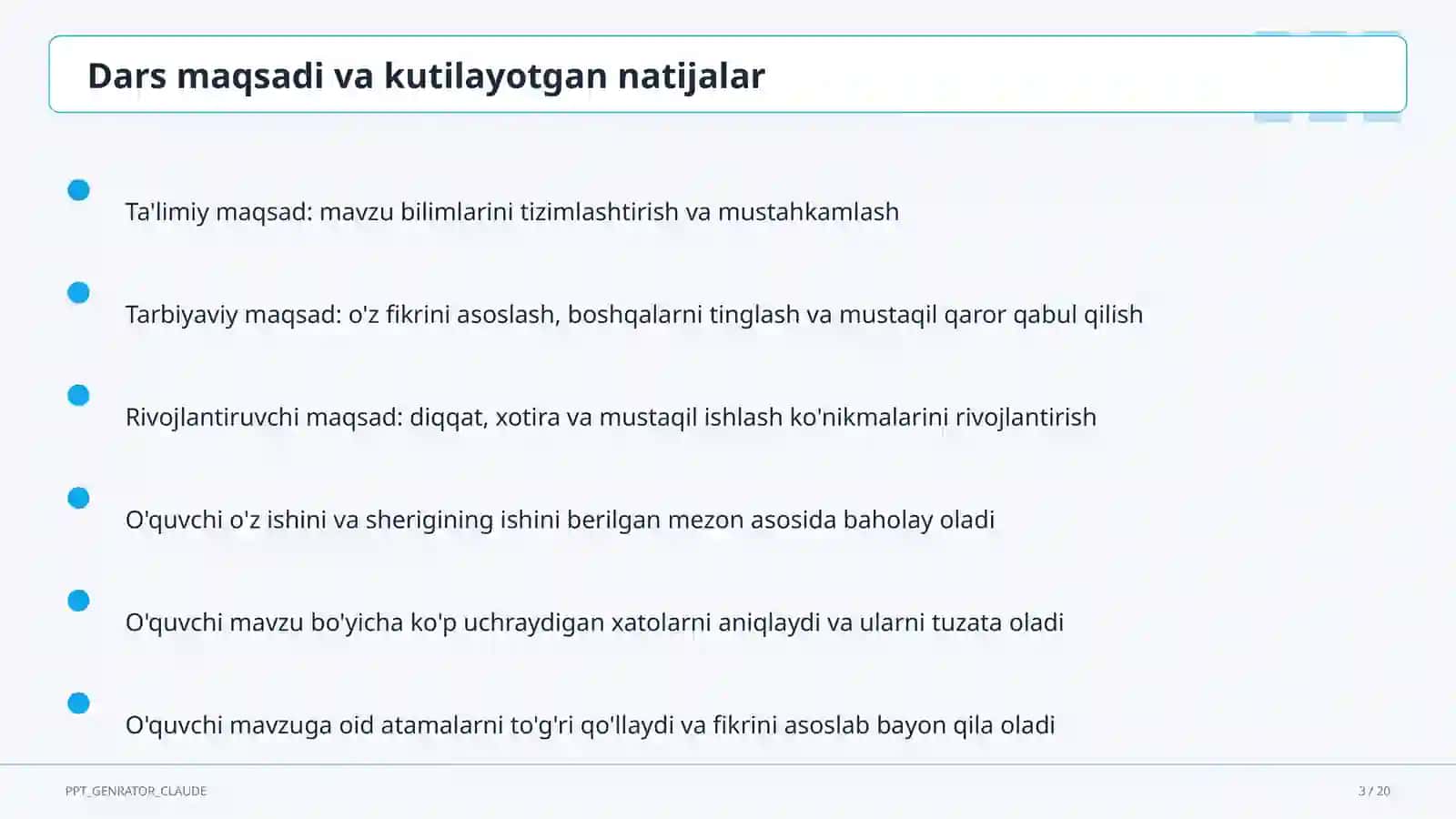 Fe'lning vazifadosh shakllari: ravishdosh va sifatdosh (7-sinf) 3