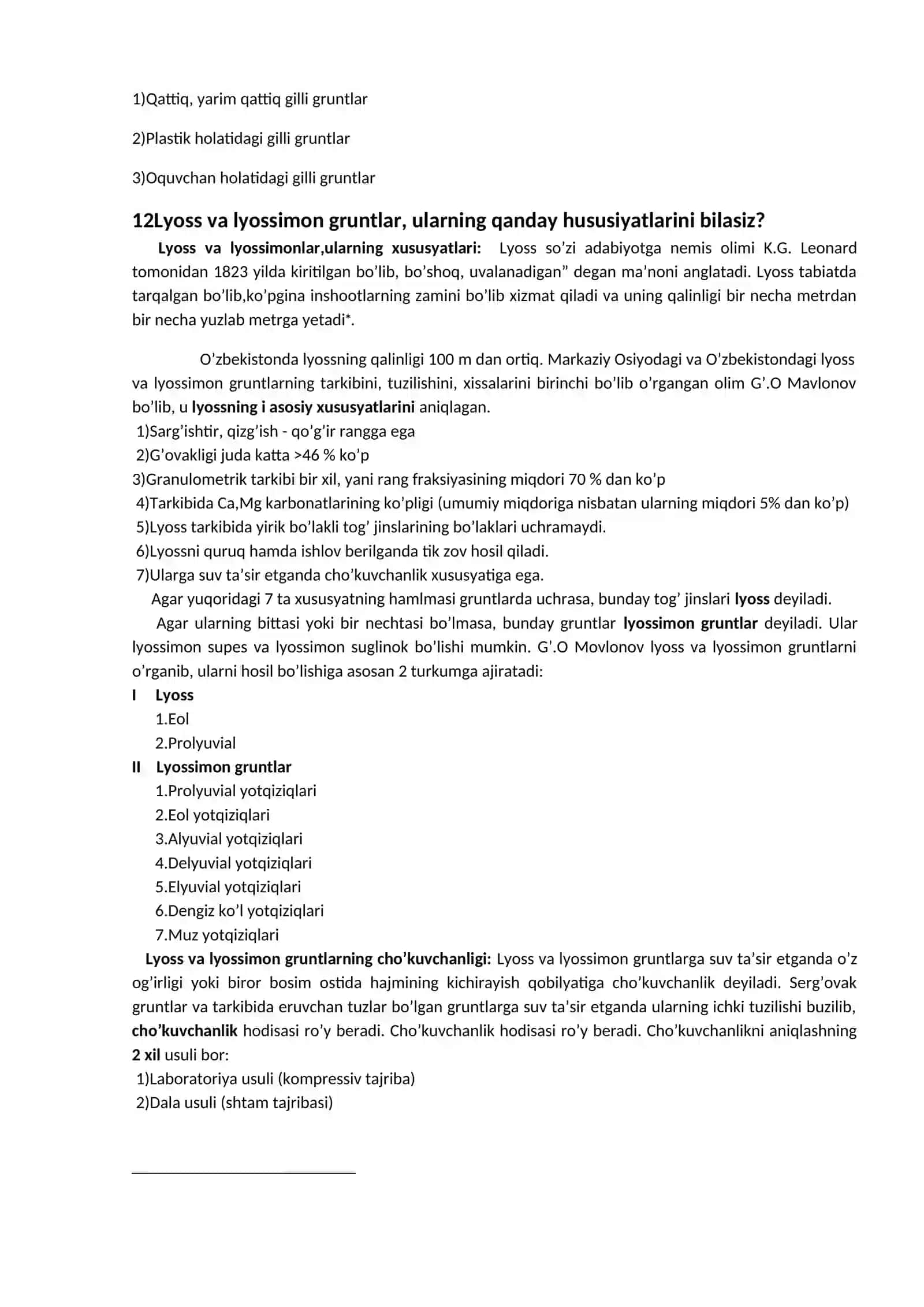 Gruntshunoslik fani nimani o'rgatadi? 3