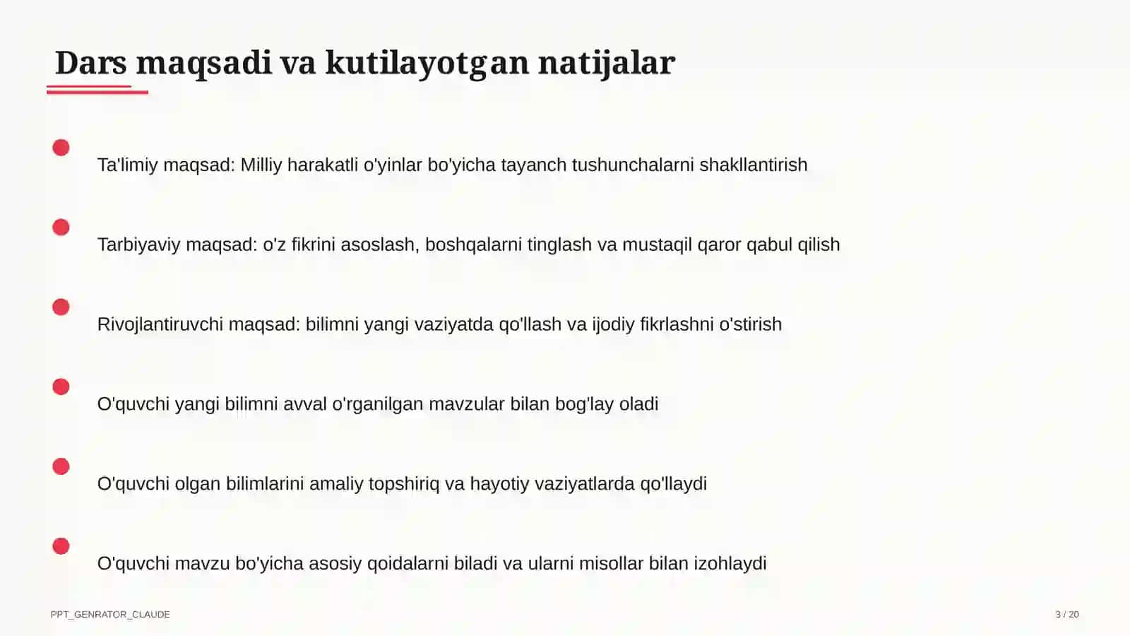 Milliy harakatli o'yinlar (4-sinf) 3