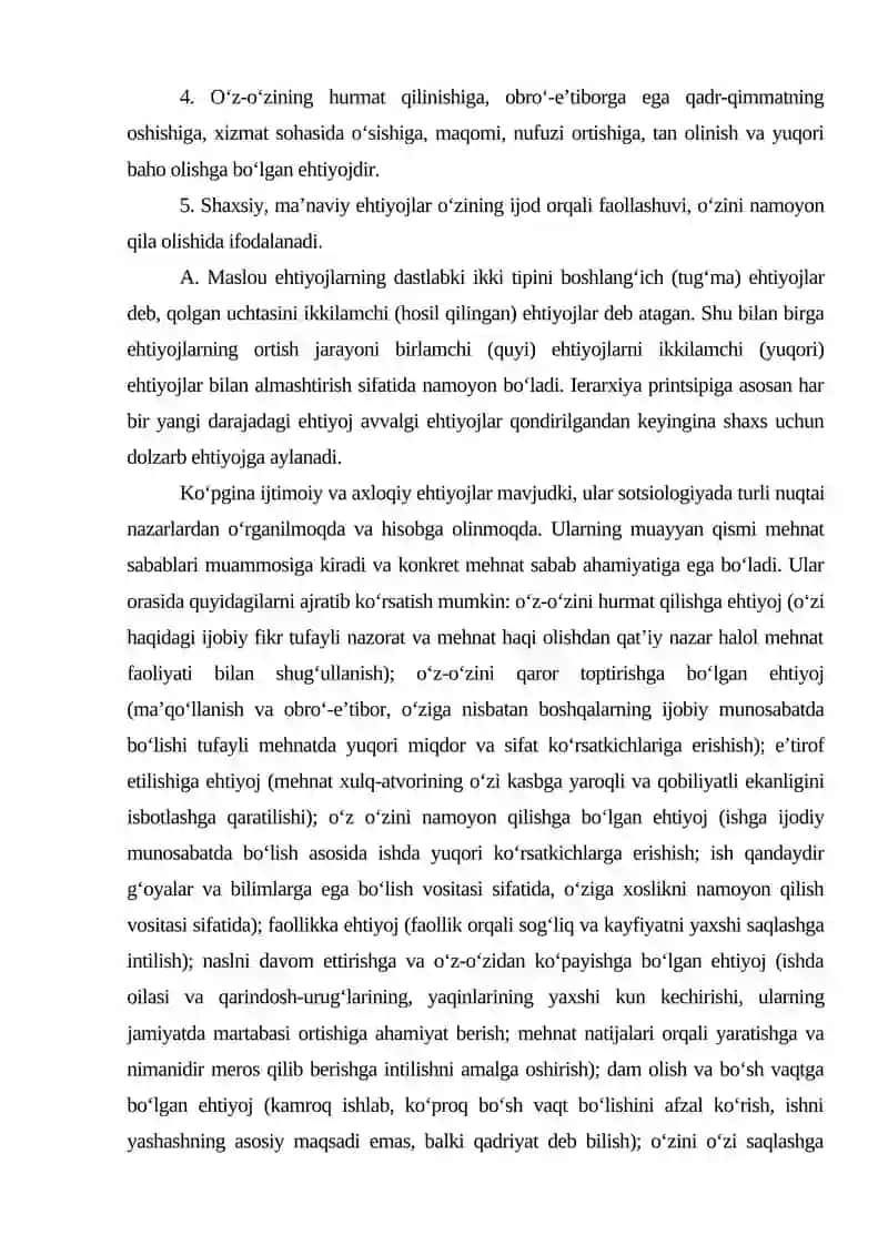 KASBIY VA MOTIVATSIYA MEXNAT FAOLIYATI MOTIVLARI 3