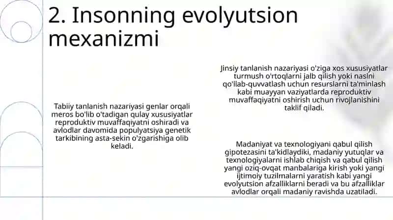 Antropogenezda Inson Evolutsion Mexanizmining Gipotezasi (V.P.Alekseev) 3