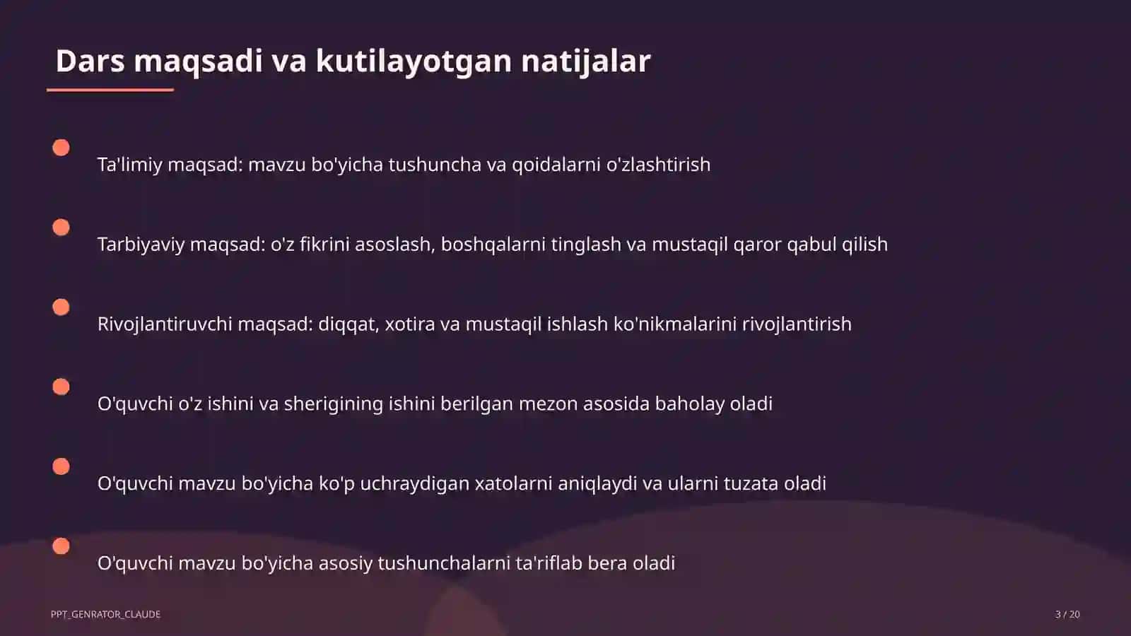 Iqtisodiyot va biznes - 9-11-sinflar uchun yangi fan: mazmuni va dars misollari 3
