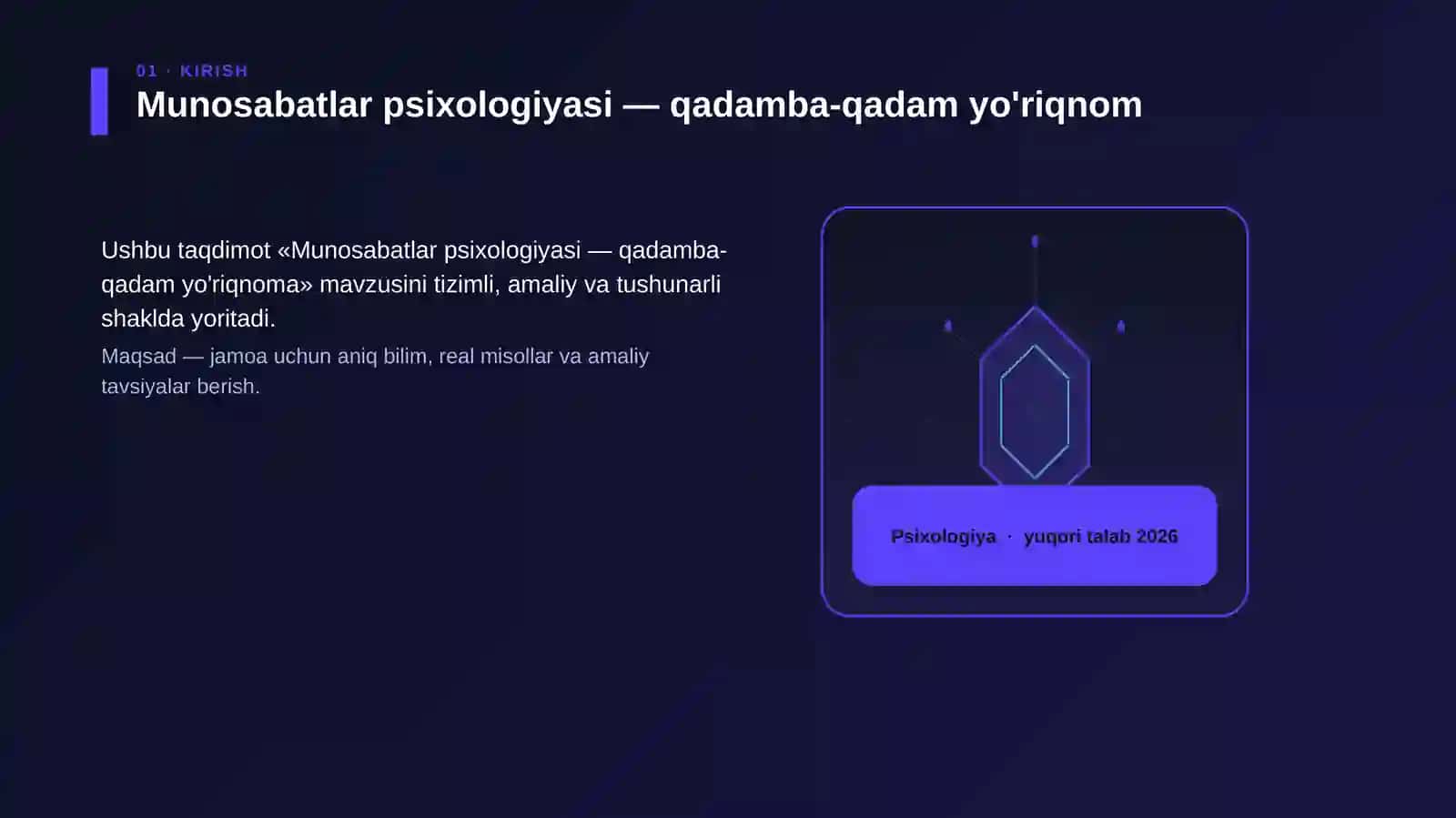 Munosabatlar psixologiyasi — qadamba-qadam yo'riqnoma 3