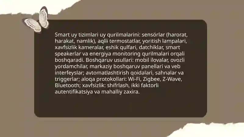 Smart texnologiyalar va ulardan foydalanish usul va vositalari 3