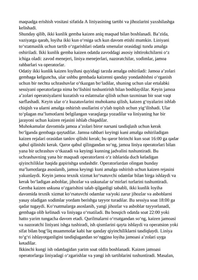 Gemba borib kaizen 3