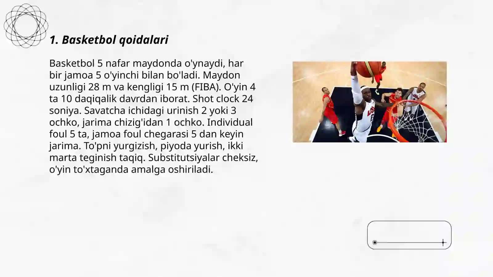 Basketbol qoidalari 3