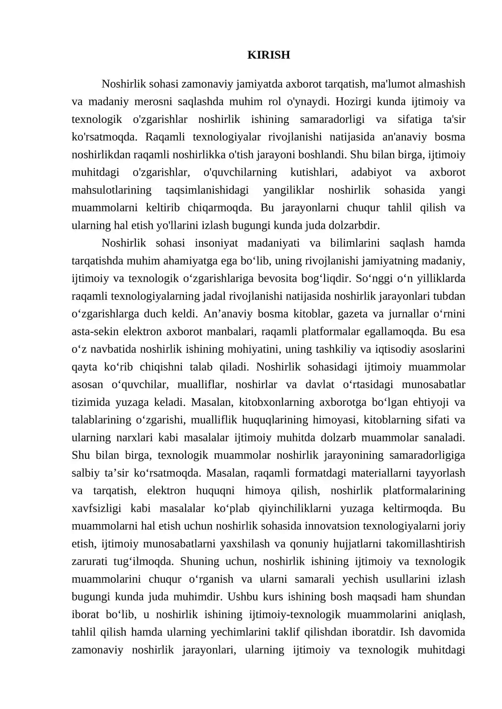 "Noshirlik ishining ijtimoiy va texnologik muammolari" 3