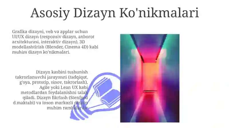 Dizaynerlik.Dizaynerkasbihaqidatushuncha 3
