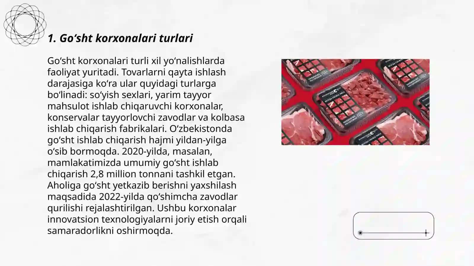 Goʻsht korxonalari haqida umumiy tushuncha 3
