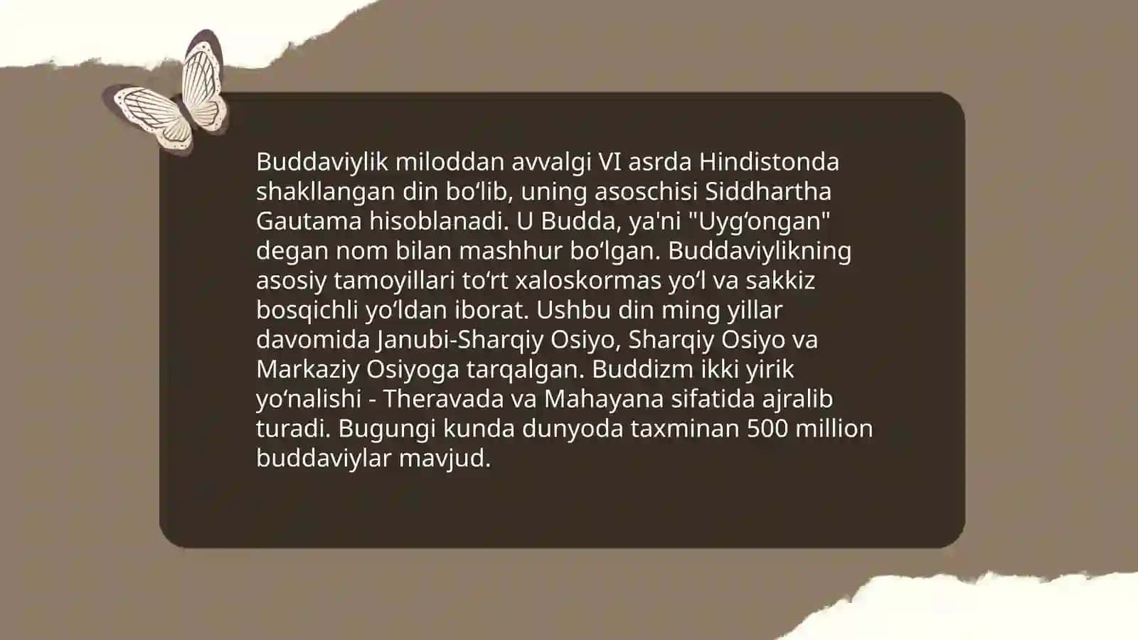 Buddaviylik dini 3