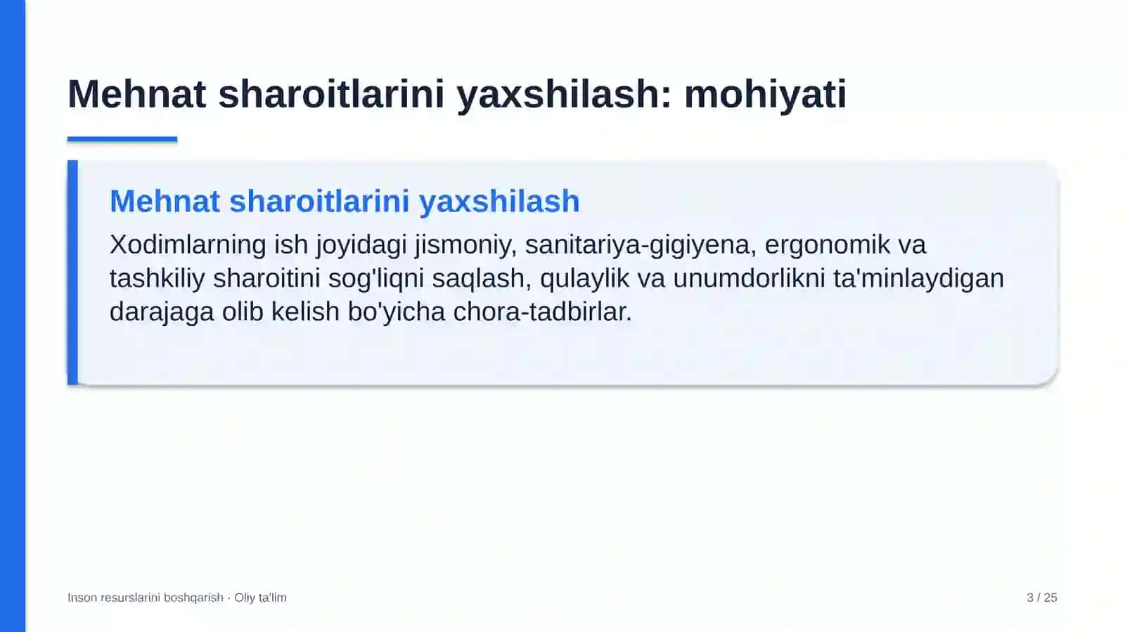 Davlat korxonalarida mehnat sharoitlarini yaxshilash 3