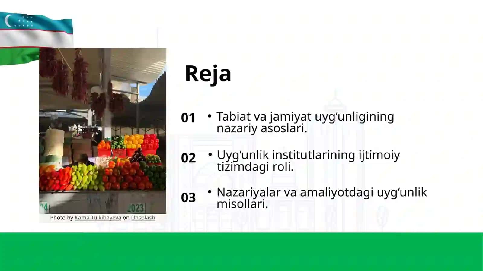 Tabiat va jamiyat uyg`unligi institutsianal nazariyalar obekti sifatida 3