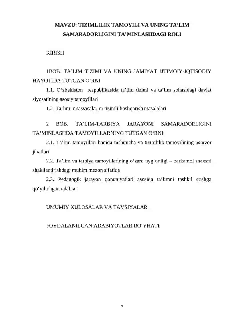 TA’LIM TIZIMI VA UNING JAMIYAT IJTIMOIY-IQTISODIY HAYOTIDA TUTGAN O‘RNI 3
