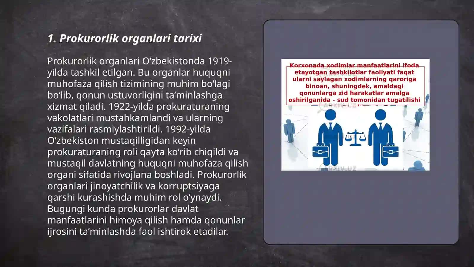 Prokurorlik faoliyati 3