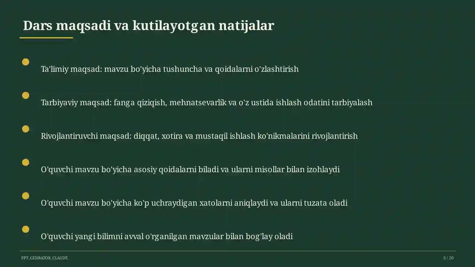 Mexanik tebranishlar va to'lqinlar (9-sinf) 3