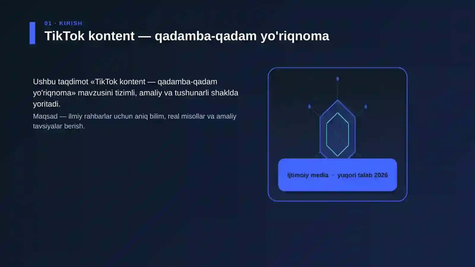 TikTok kontent — qadamba-qadam yo'riqnoma 3