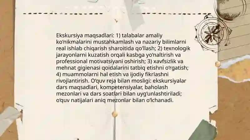 Ekskursiyalar tashkiliy 3