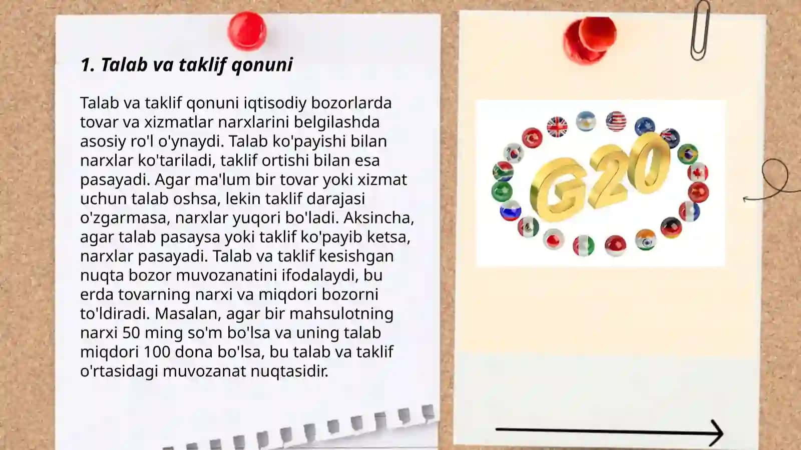 Talab va taklif qonuni 3
