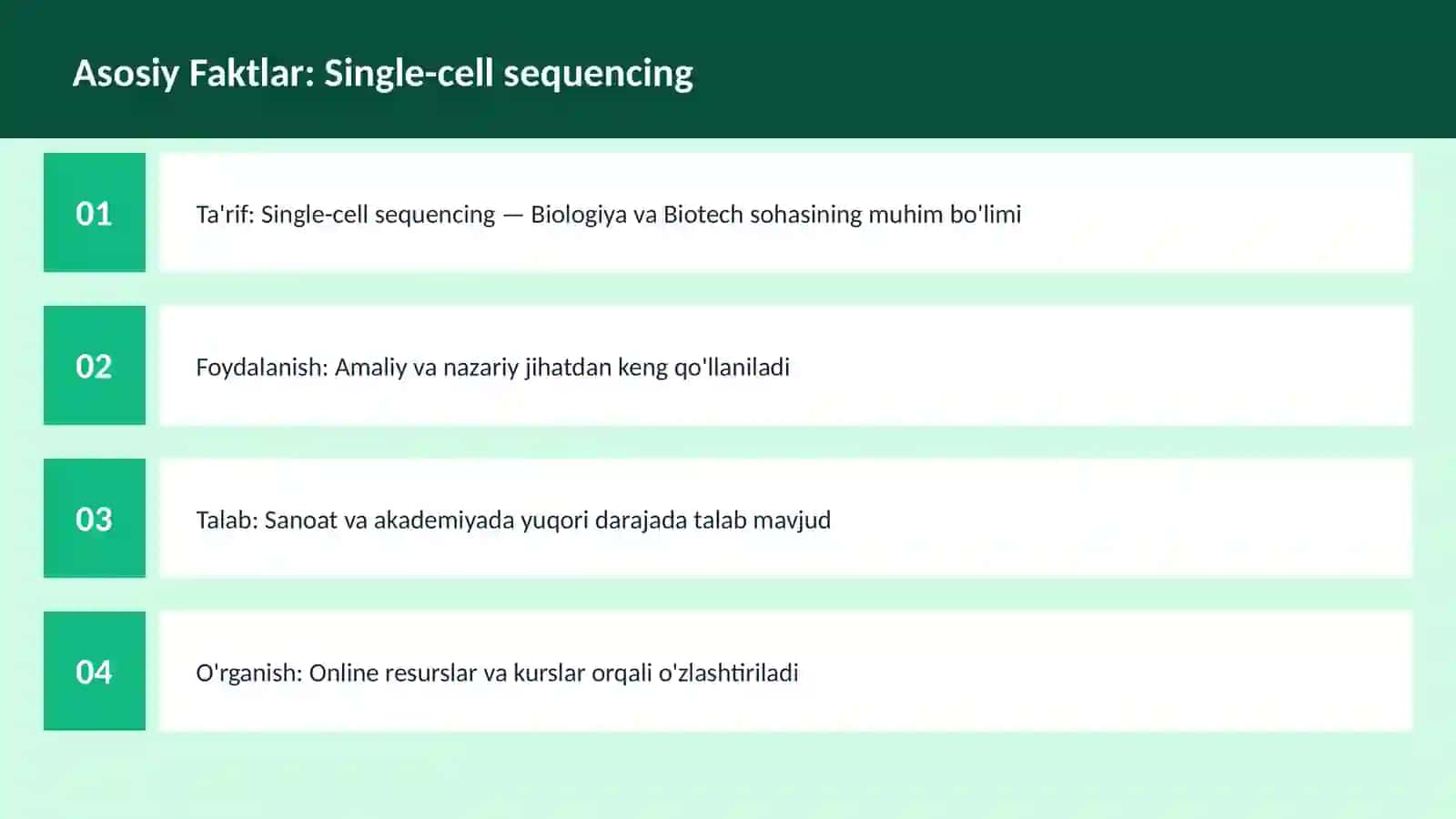 Single-cell sequencing 3
