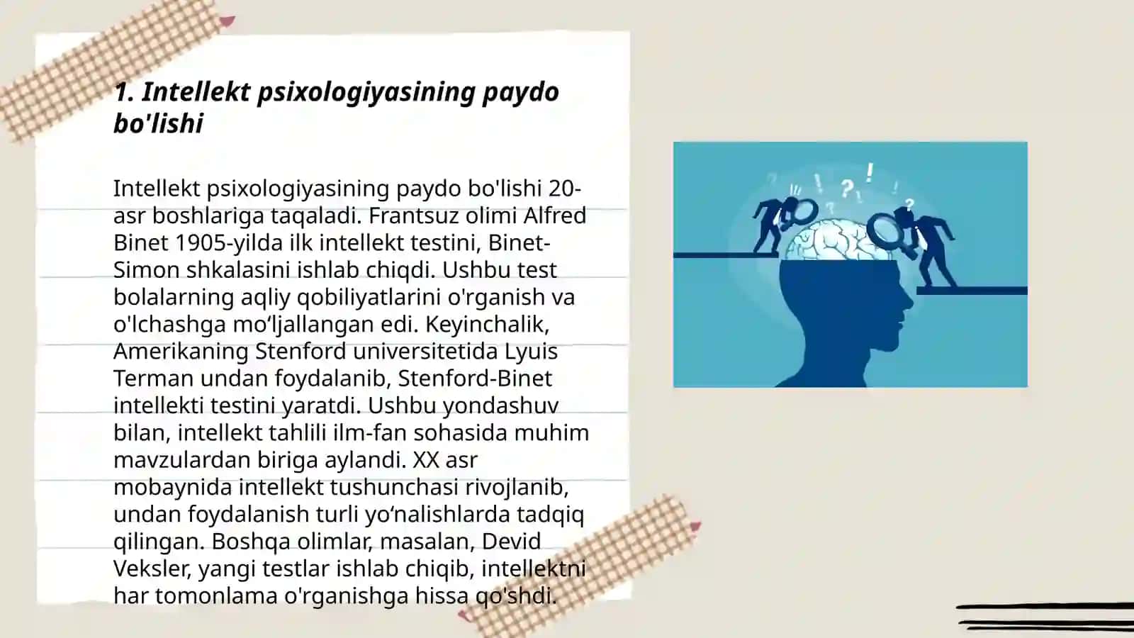 Intellekt psixologiyasi 3
