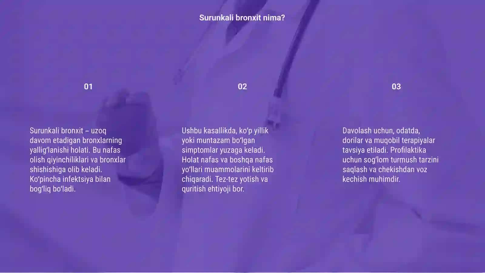 Surunkali bronxit 3