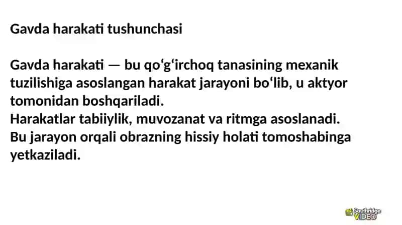 GAVDA HARAKAT MEXANIKASI 3