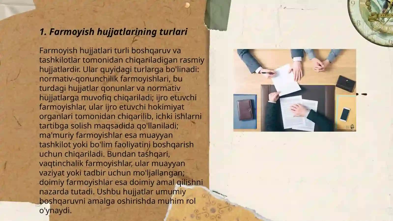 Farmoyish Hujjatlari 3