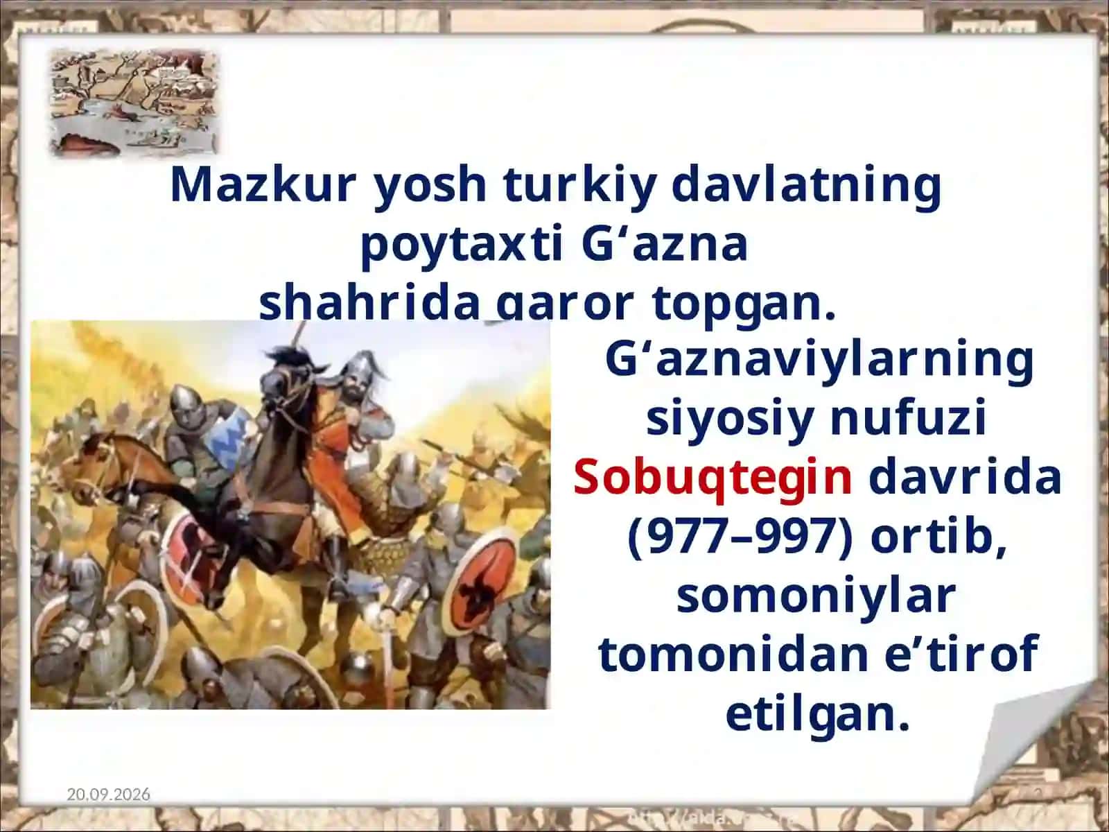 G'aznaviylar. 3