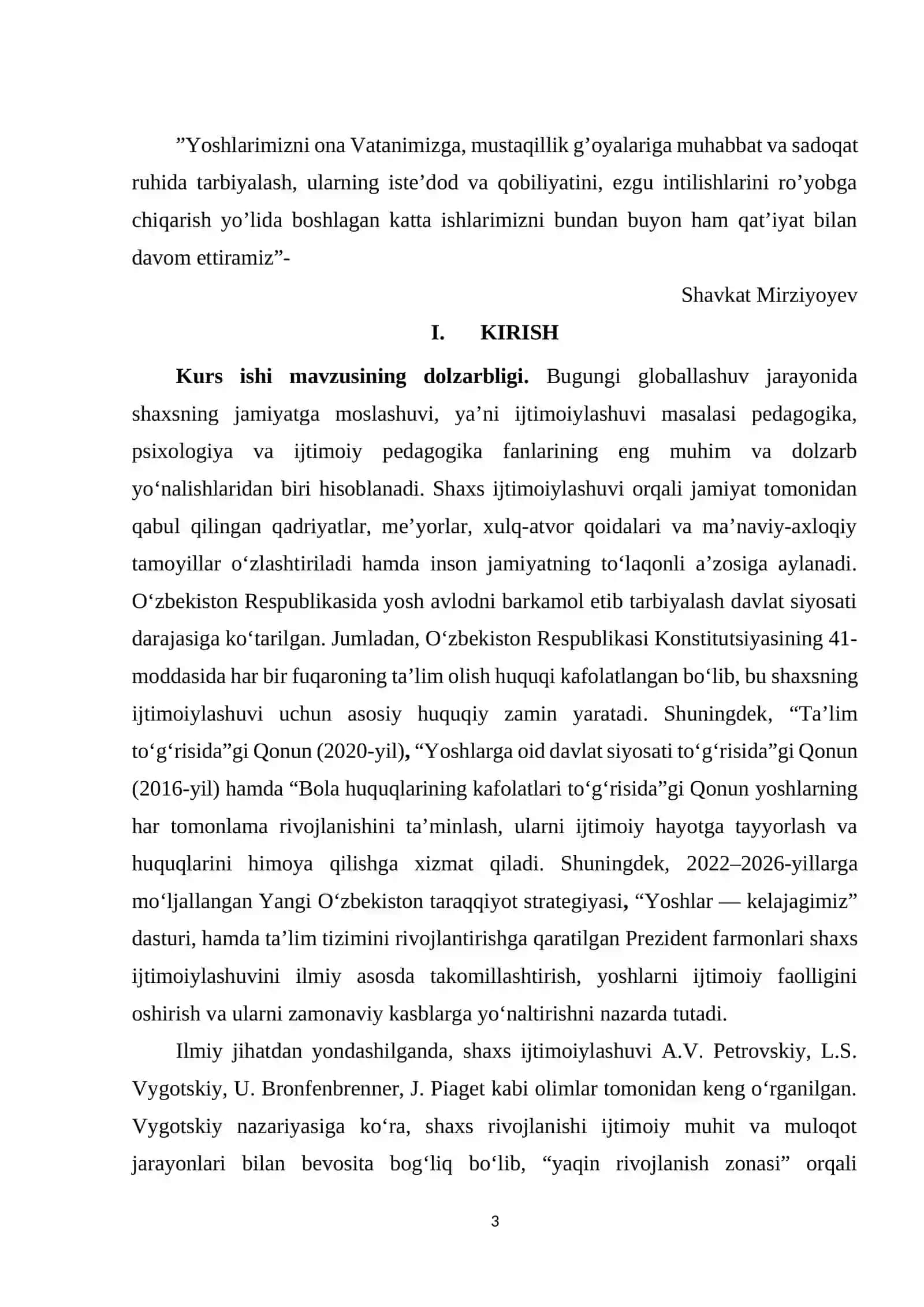 Ijtimoiylashuv - ijtimoiy pedagogik hodisa sifatida 3