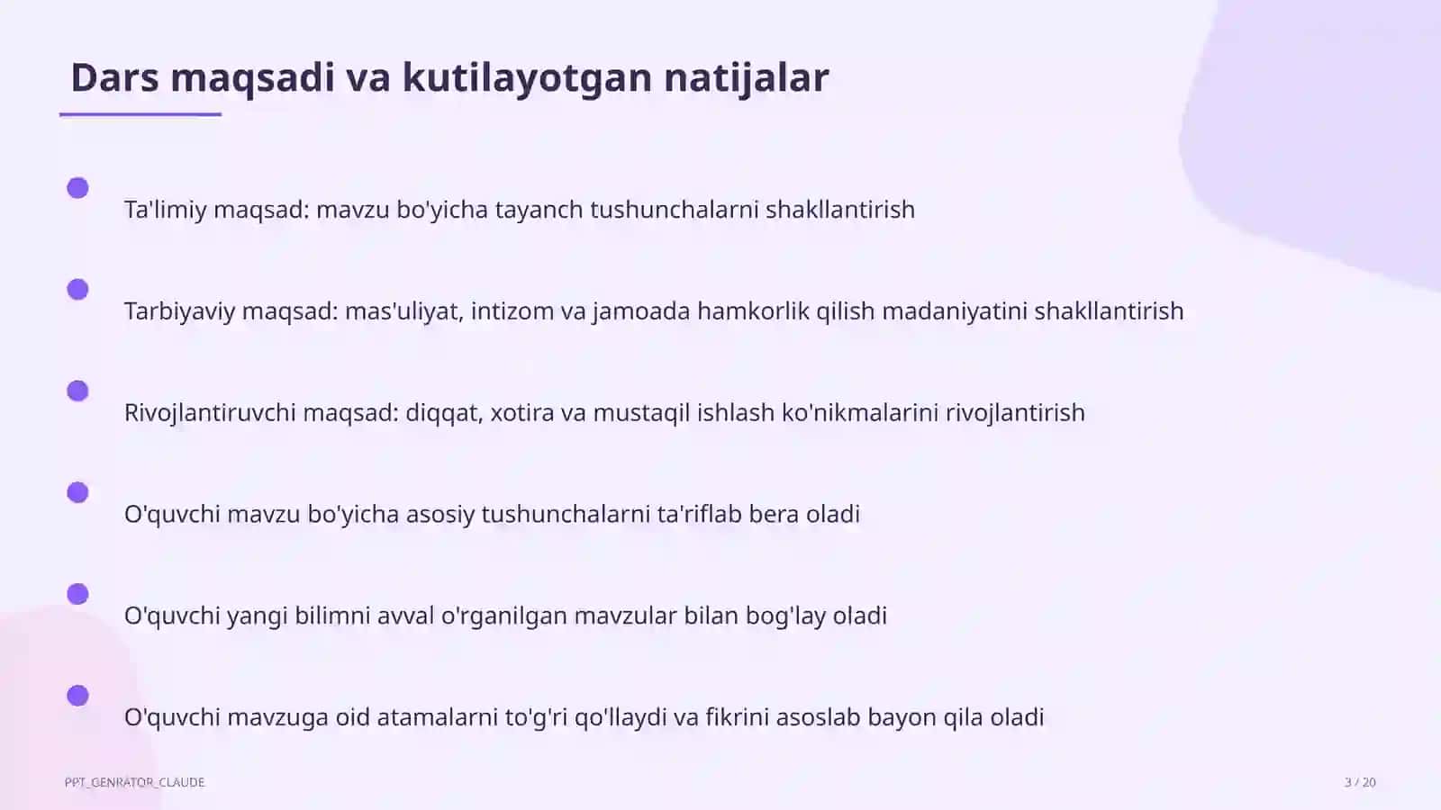 Vatanni sevish: davlat ramzlari (3-sinf) 3