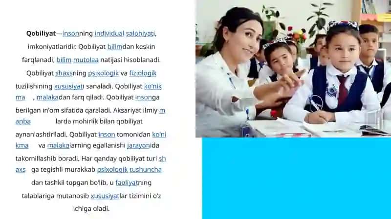 Bolalarning qobiliyat va iste'dodlarini ro'yobga chiqarishda maktabning roli 3