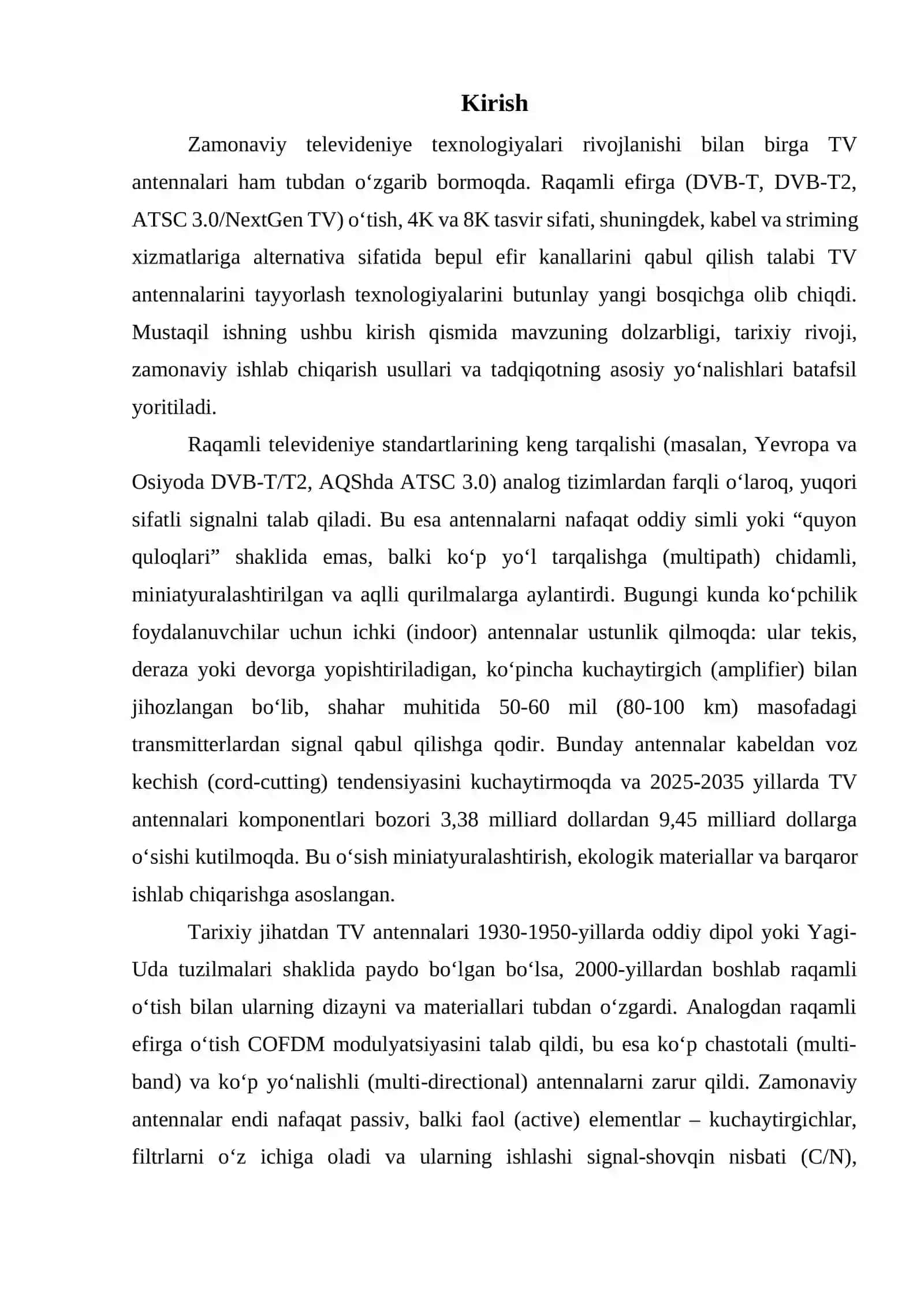 Zamonaviy TV antennalarni tayyorlash texnologiyalari 3