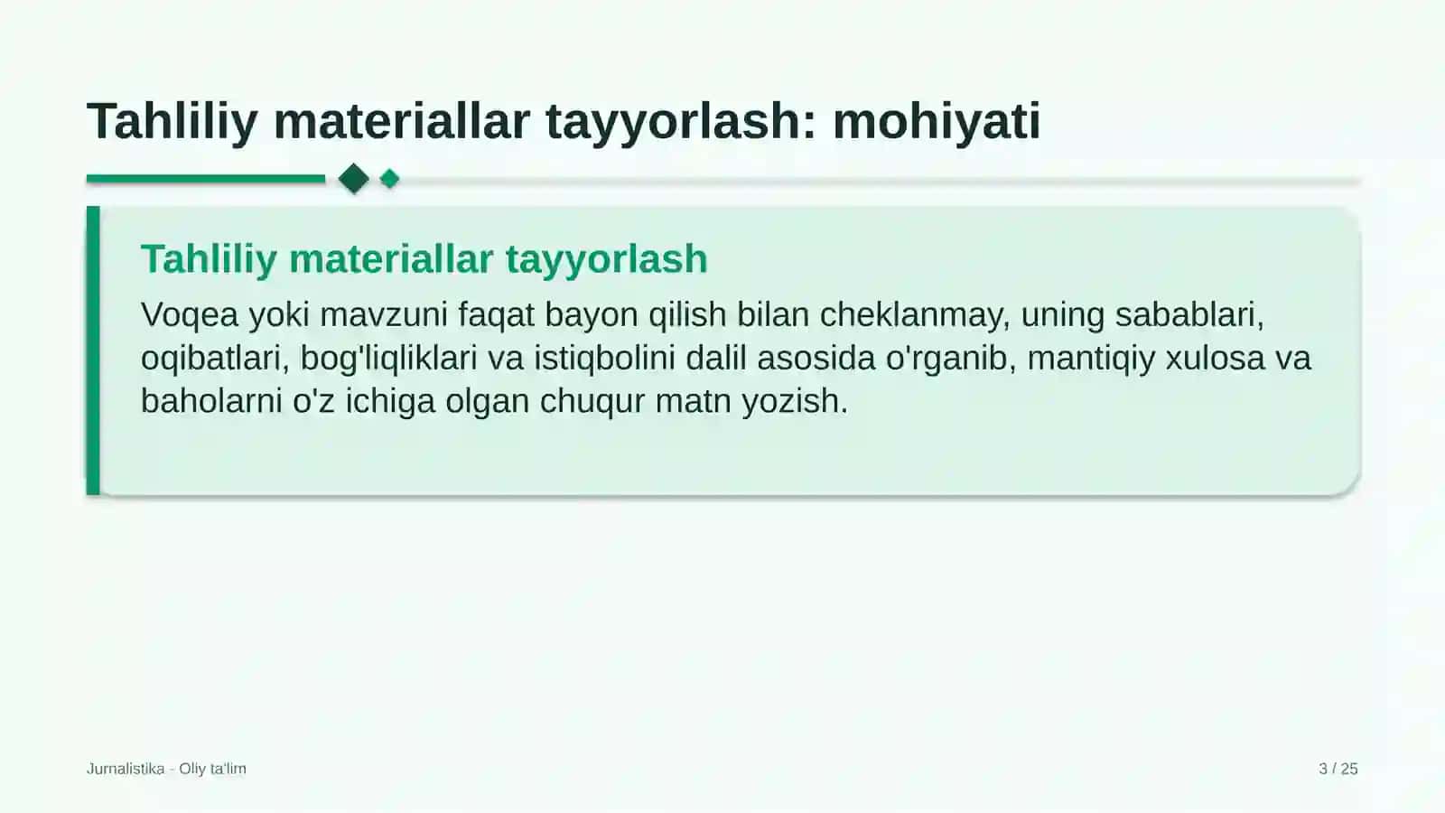 to'lov tizimlarida tahliliy materiallar tayyorlash 9548 3