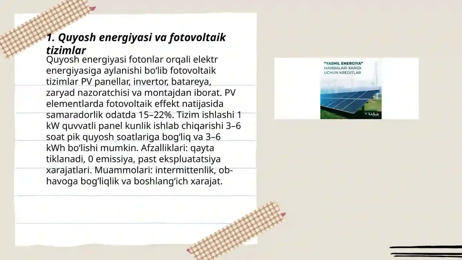 Muqobil energiya manbalari 3