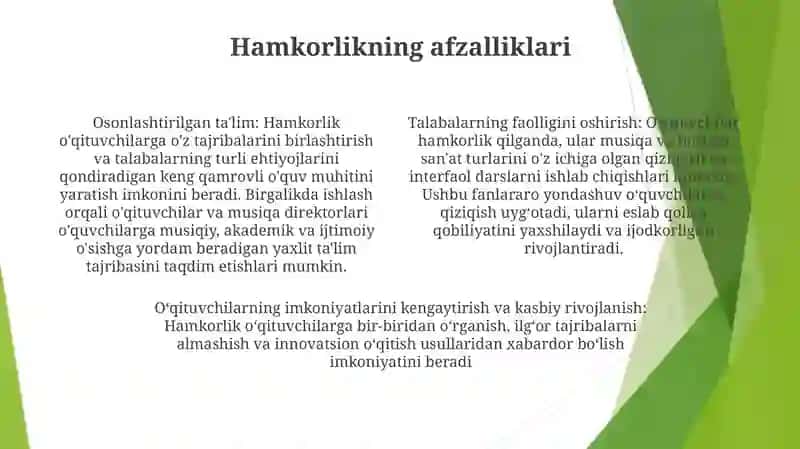 Maktabgacha Talim Muassalarida Tarbiyachi Va Musiqa Rahbari Hamkorligi 3