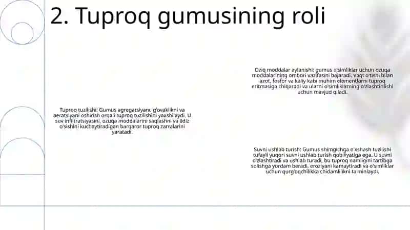 Tuproq Gumusi Va Unumdorligi 3