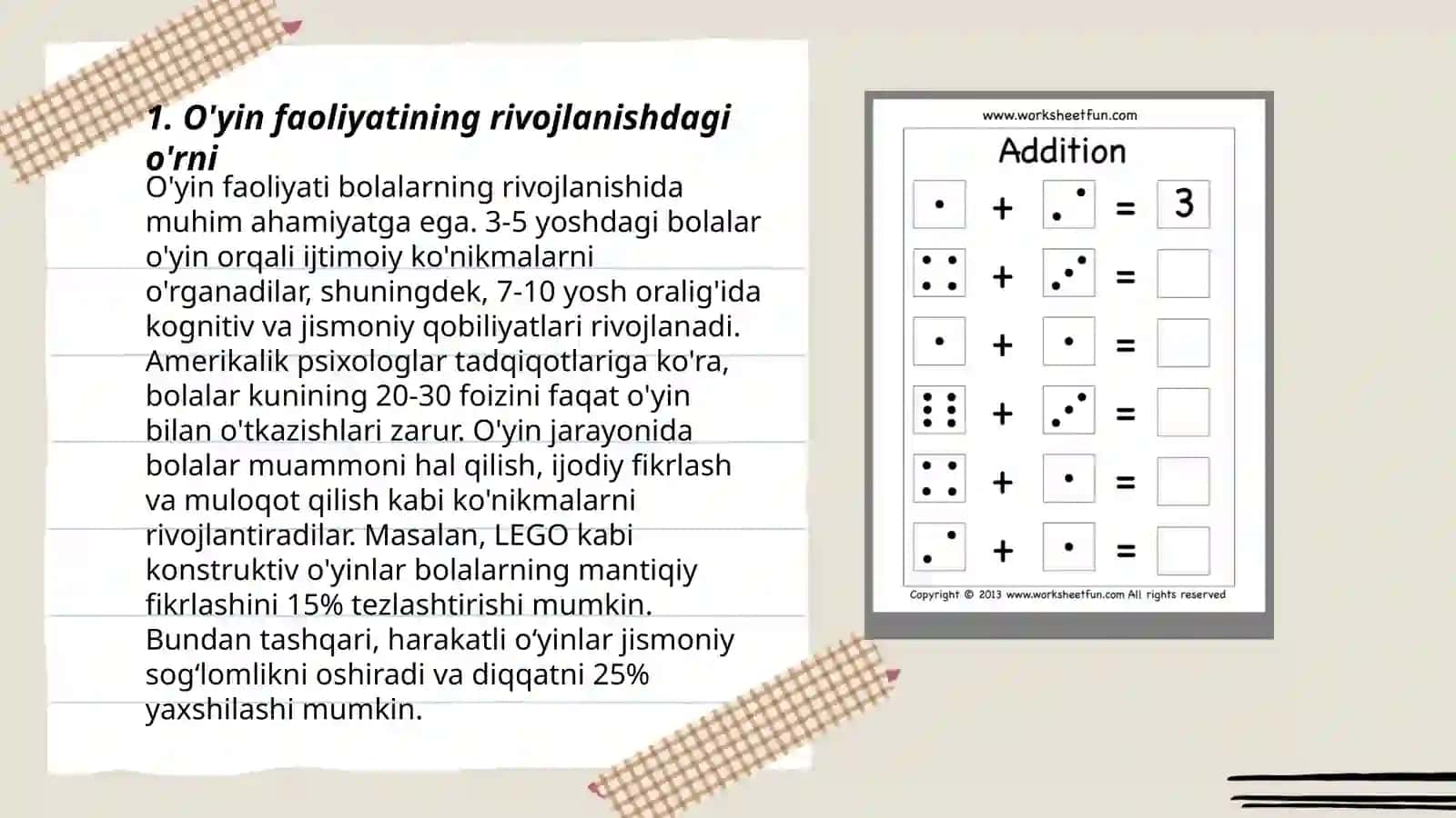O'yin maktabgacha yoshdagi bolaning etakchi faoliyati sifatida 3
