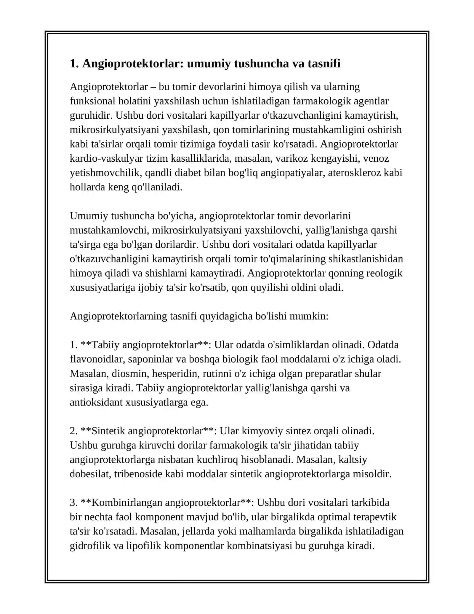 Angioprotektorlar 3