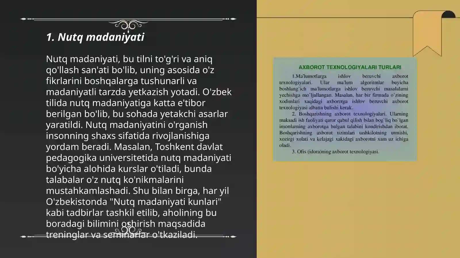 Nutq ostirish usullari 3